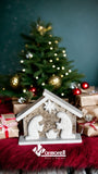 NACIMIENTO BELEN EN PIEDRA DE MARMOL NATURAL