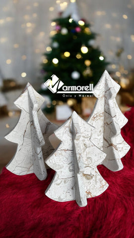 TRIO DE PINOS EN MARMOL DISEÑO: MARMORELL