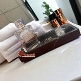 Charola De Amenidades Mármol negro Qro 24x10x3 cm terminado pulido, Hotel