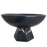 Frutero, Dulcero, Pieza De Decoración En Piedra De Mármol 20 cm