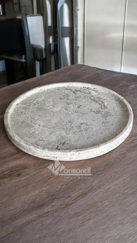 Bandeja, Charola De Amenidades Mármol Fiorito 30 CM