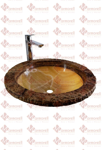 OVALIN, LAVAMANOS, LAVABO DE ÓNIX Y MÁRMOL, MOD, SOMBRERO. PROMOCIÓN: ENVÍO GRATIS