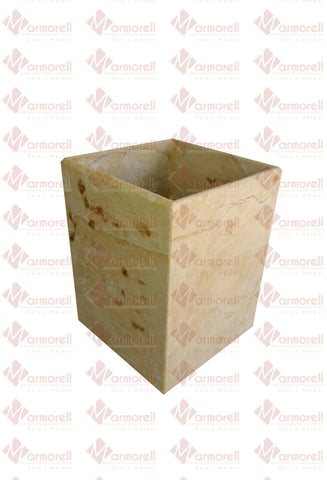 Bote De Basura En Piedra De Mármol, Bote Papelero. ENVIO GRATIS