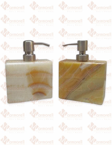 SHAMPUCERA DE PIEDRA DE ONIX NATURAL MOD. MARBELLA