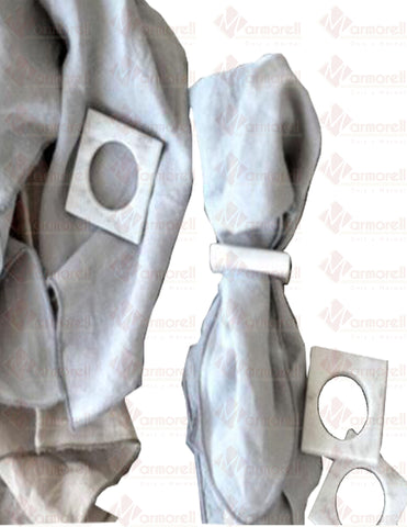 Anillo De Mármol Para Servilletas de tela,  Diseño cubo