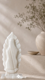 Escultura Devocional · Virgen de Guadalupe en Ónix Natural
