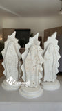 !NUEVO! VIRGEN DE GUADALUPE MINI EN PIEDRA DE MARMOL 16 CM