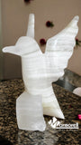 SET DE 10 COLIBRÍ EN PIEDRA DE ÓNIX NATURAL , RECUERDO, DECORACIÓN