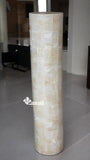 LÁMPARA MOD. CILINDRO DE PIEDRA ÓNIX NATURAL 1 M DE ALTURA X 20 CM DIAMETRO, ENVIO GRATIS