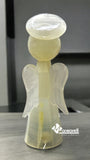 LÁMPARA ANGEL DE PIEDRA ÓNIX NATURAL MOD: CANDY 30 CM