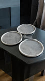 Bandeja, Charola De Amenidades Mármol Blanco Vego Redonda 30 CM