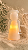 LÁMPARA ÁNGEL DE PIEDRA ÓNIX NATURAL MOD MIA 16 CM