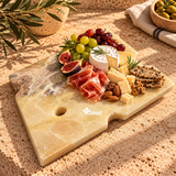 Tabla Formaggio | Mármol Natural — 25 × 25 cm