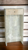 LAMPARA PARED ARBOTANTE. PIEDRA ONIX MOD: GRAPA 40X20X9 CM