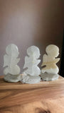 ANGELITO DE PIEDRA ÓNIX PORTA VELA 12 CM, MODELO: INCADO