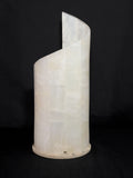 Lámpara De piedra Onix Natural Espiral 42 Cm Altura