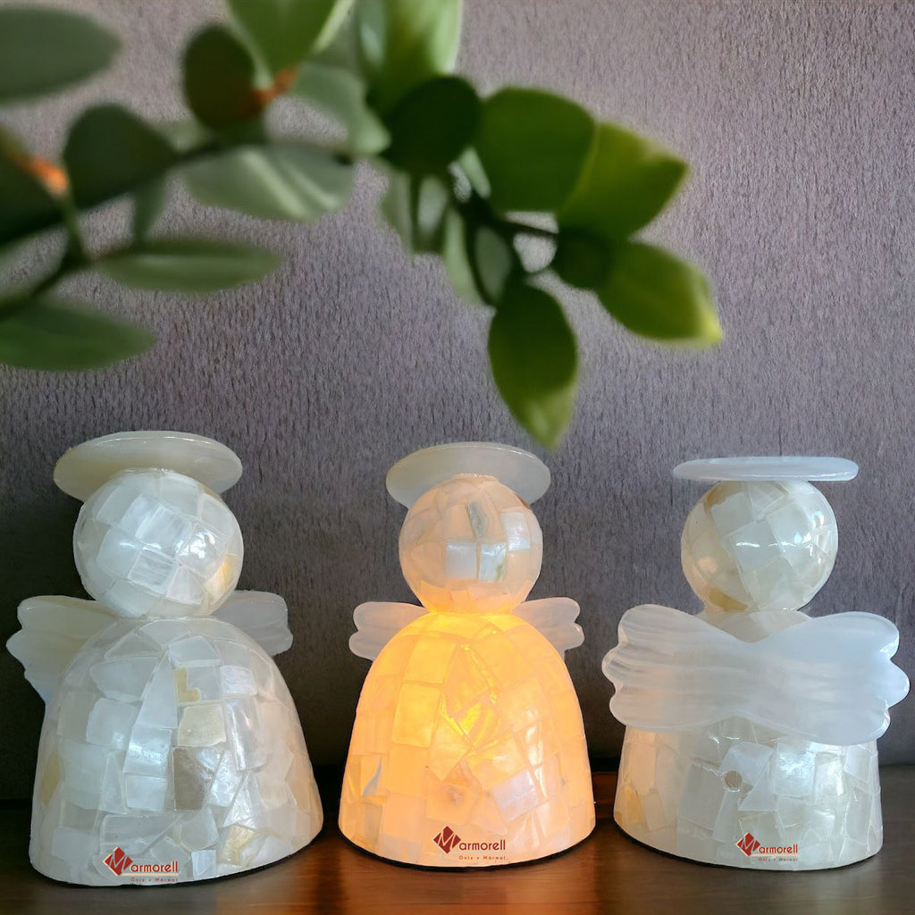 Lanterna Santa Angel & Miner – 21 Cm – Decorazione Luminosa Fatta In Germania - 4