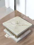 PORTAVELA DE MARMOL NATURAL DISEÑO KENIA