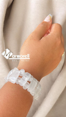 PULSERA DE GAJOS DE ONIX NATURAL