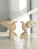 SET DE 10 COLIBRÍ EN PIEDRA DE MÁRMOL NATURAL , RECUERDO, DECORACIÓN