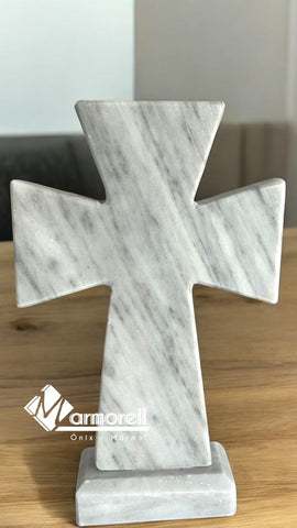 CRUZ DE MARMOL MOD MALTA DE 25 CM