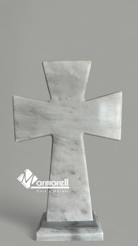 CRUZ DE MARMOL MOD MALTA DE 35 CM