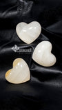 CORAZÓN DECORATIVO ÓNIX BLANCO TEHUACÁN