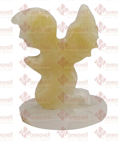 ANGELITO DE PIEDRA DE ONIX NATURAL 7.5 CM. MOD. EMI