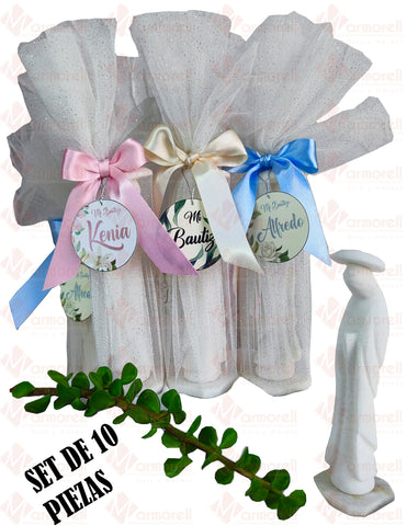 SET DE 10 VIRGEN MARIA PERSONALIZADA, ENVIO GRATIS