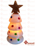 LÁMPARA DE PINO NAVIDEÑO DE 17 CM.