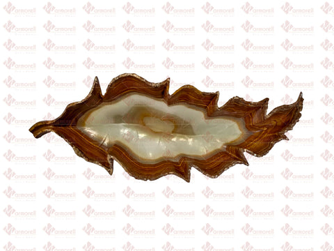 Bandeja Hoja Onix Color Verde Talán Natural 93x32x16.5cm
